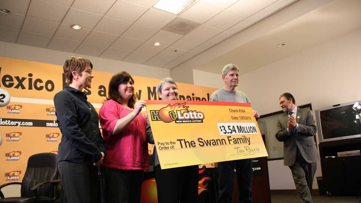 20 biggest lottery prizes won in New Mexico