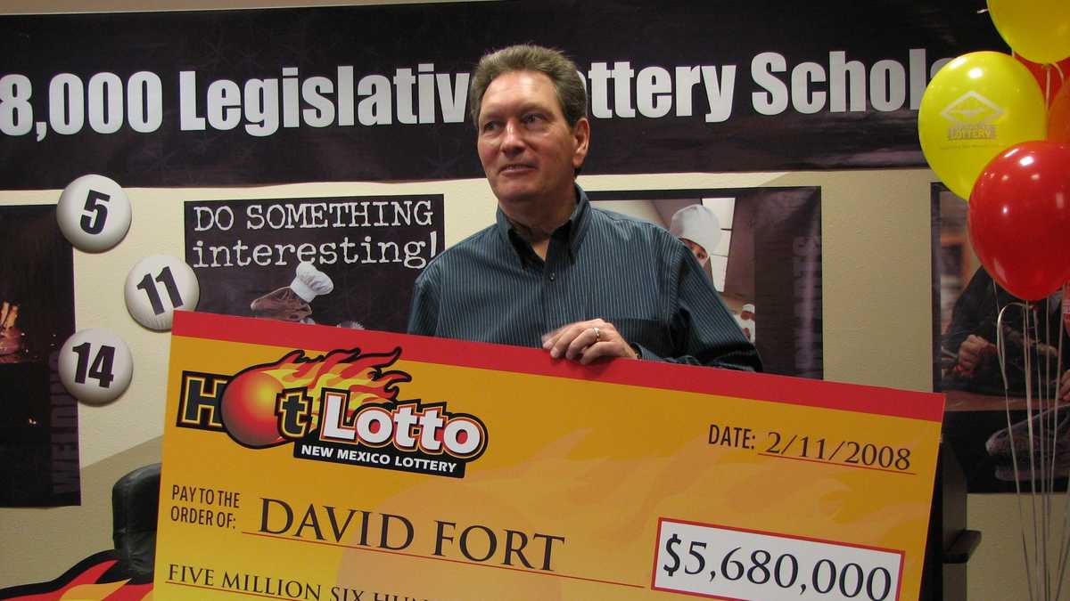 20 biggest lottery prizes won in New Mexico