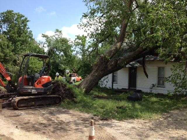 Photos: Flooding, Damage In Deer Creek Following Storms