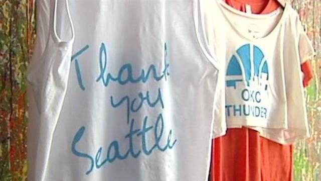 Oklahoma City Thunder shirts prompt death threats