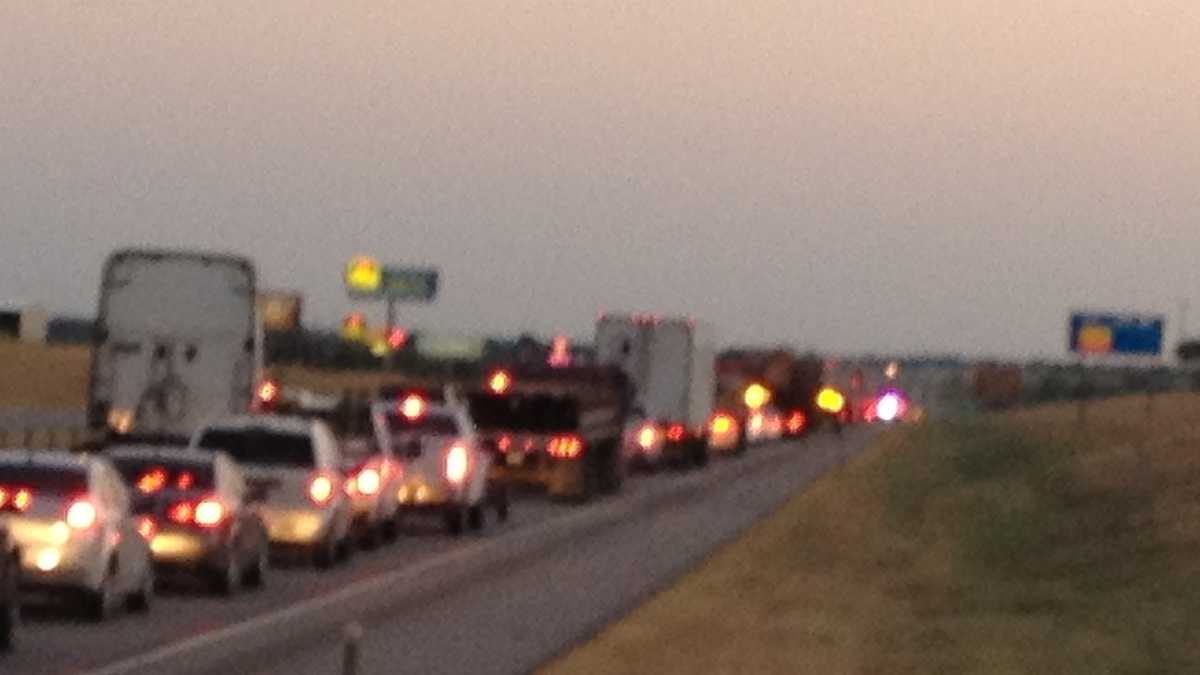 Photos Wreck along I35 near Guthrie