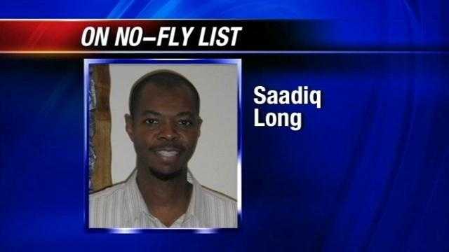 Saadiq Long is trying to spend what could be one last holiday season with his sick mother in McAlester. But he's been placed on the no-fly list and nobody is telling him why.