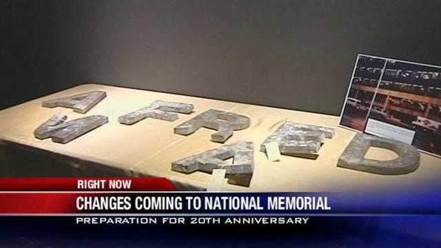KOCO's Naveen Dhaliwal has your first look at renovations at the Oklahoma City National Memorial and Museum.