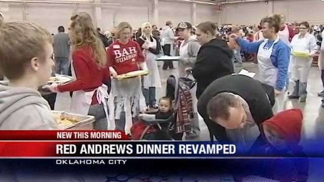 The Red Andrews Dinner is back on after some help from the community.