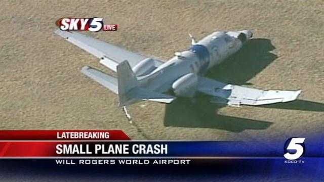 Small Plane Makes Hard Landing At Okc Airport