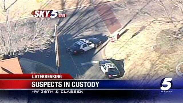 2 arrested after police pursuit in NW Oklahoma City