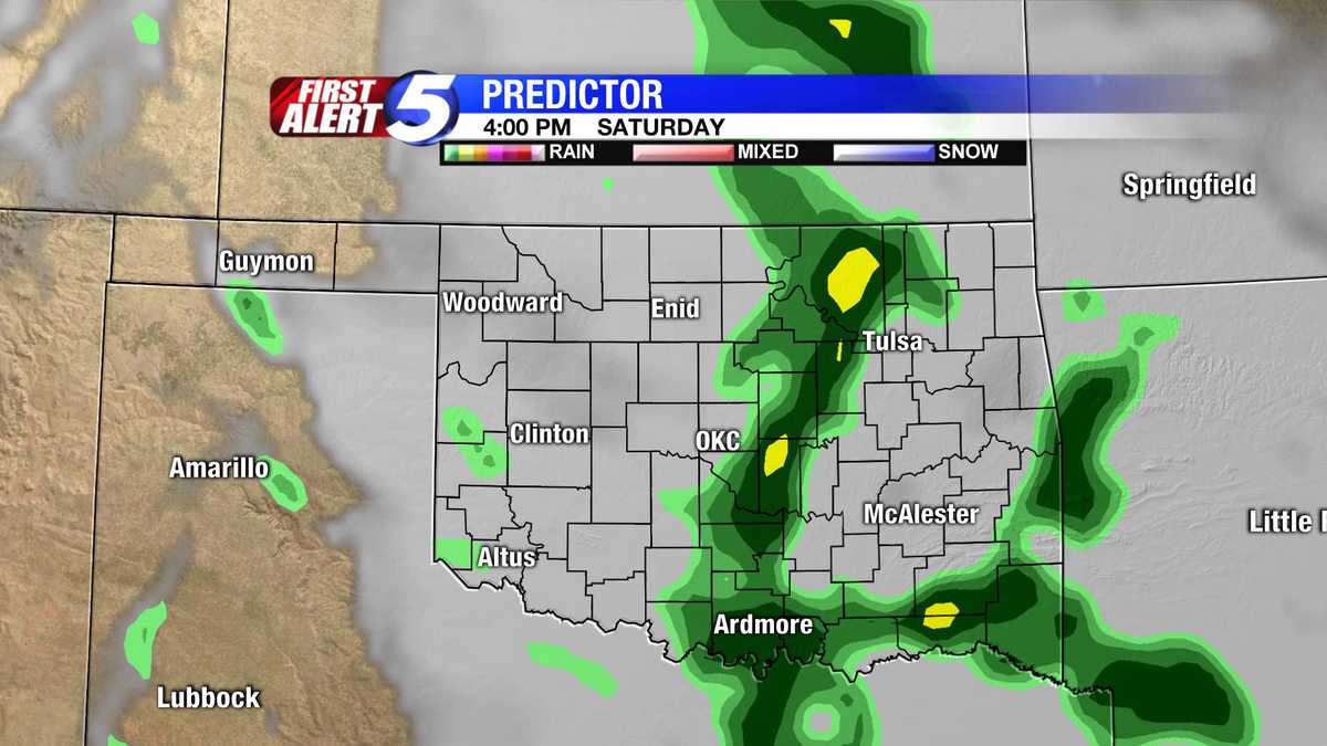 Hourbyhour Oklahoma weather slideshow