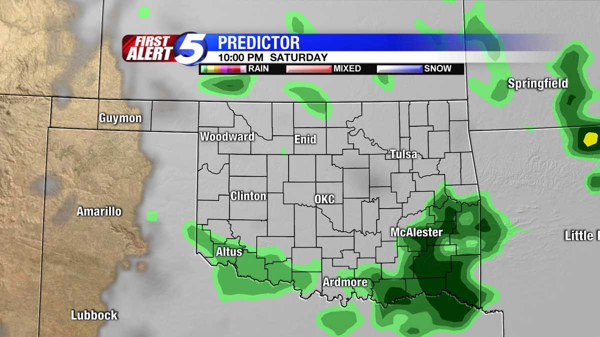 Hourbyhour Oklahoma weather slideshow