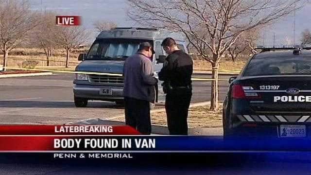Police were at the scene of a body discovery Monday in northwest Oklahoma City. The body was found at Penn and Memorial.