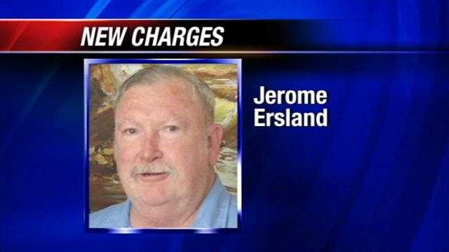 Jerome Ersland and his son are both facing charges after Jerome is found with contraband in prison. Officials say his son Jeffrey Erslands brought pain killers into prison during a November visit.