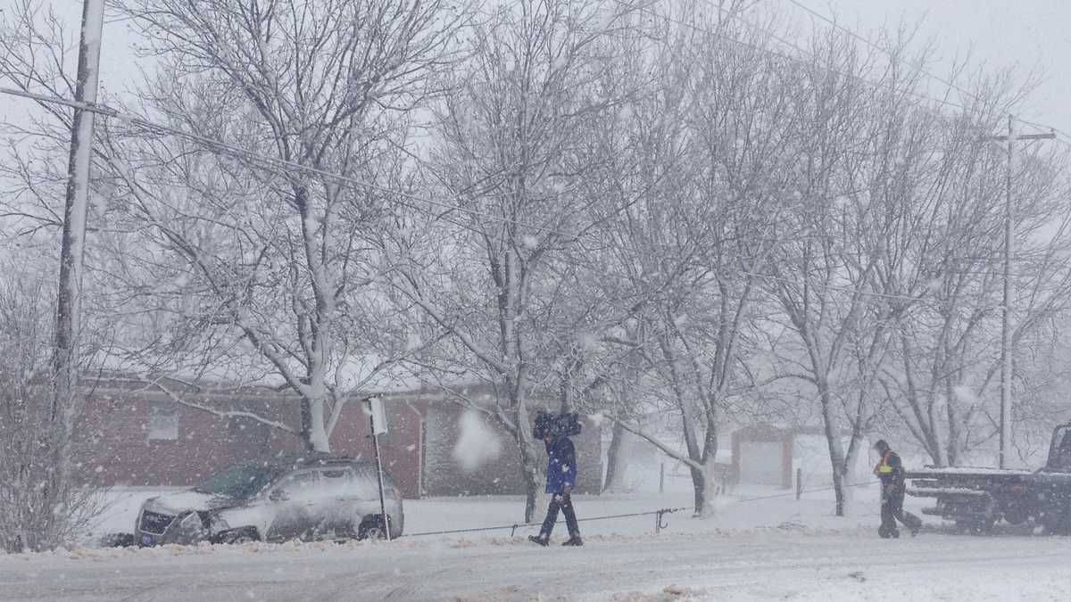 Photos Oklahoma winter storm Feb. 25