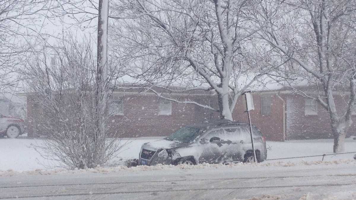 Photos Oklahoma winter storm Feb. 25