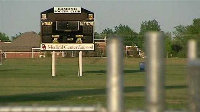 Edmond police say thieves stole designer purses and money from parked cars at a soccer field.