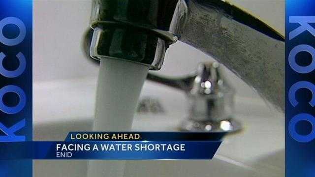 Enid facing major water woes by the end of summer.