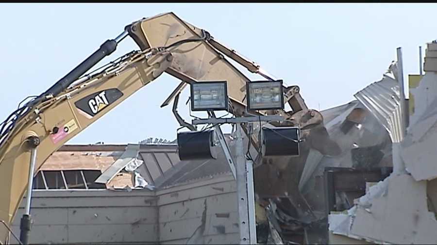 A big step towards healing for Moore: The Moore Medical Center has been torn down. KOCO's Rob Hughes explains that it's a symbol of moving forward for this Oklahoma city.