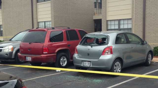 Police investigate shots fired at metro apartment complex