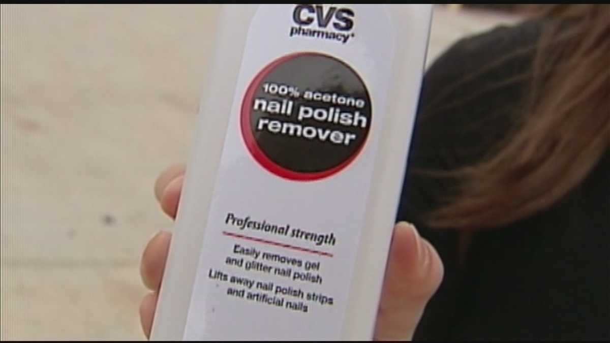 Major drug store to ID customers buying products with acetone
