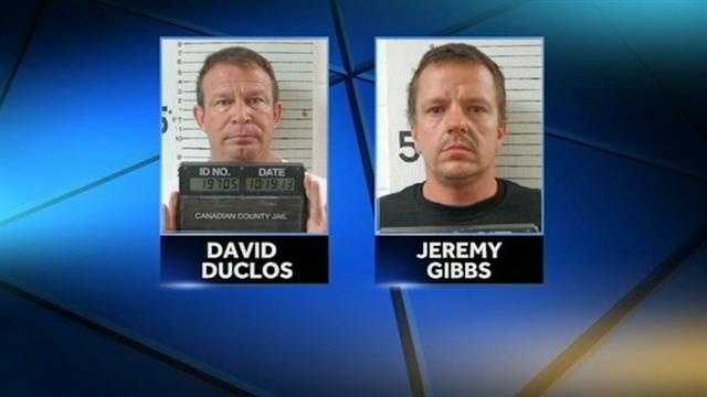 Canadian County deputies say the men tried to have sex with a 14-year-old girl.