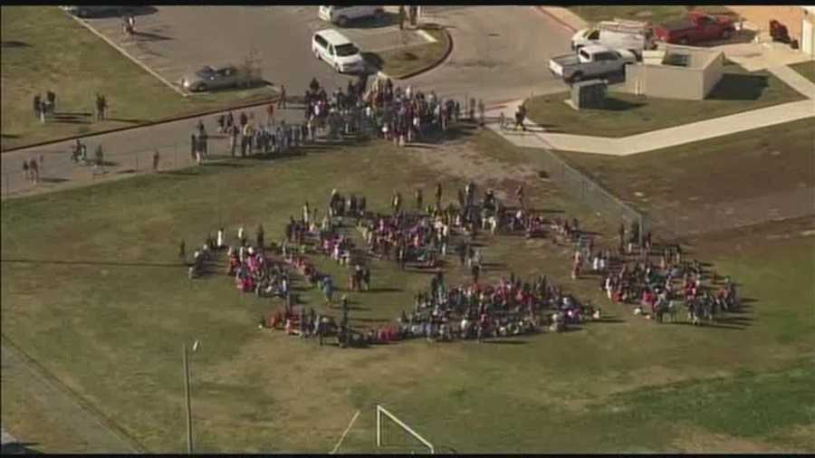 Coolidge Elementary was evacuated Tuesday afternoon after a maintenance man believed a monitor indicated a problem, according to an Oklahoma City Fire Department official.