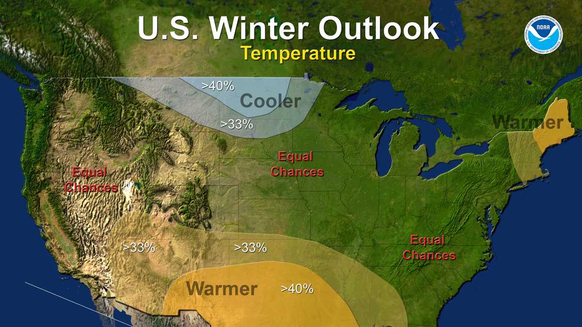 New winter weather outlook released for Oklahoma