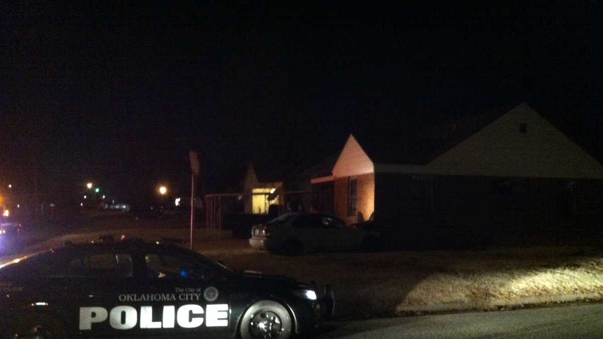 Police: Car slams into OKC home after attempted carjacking