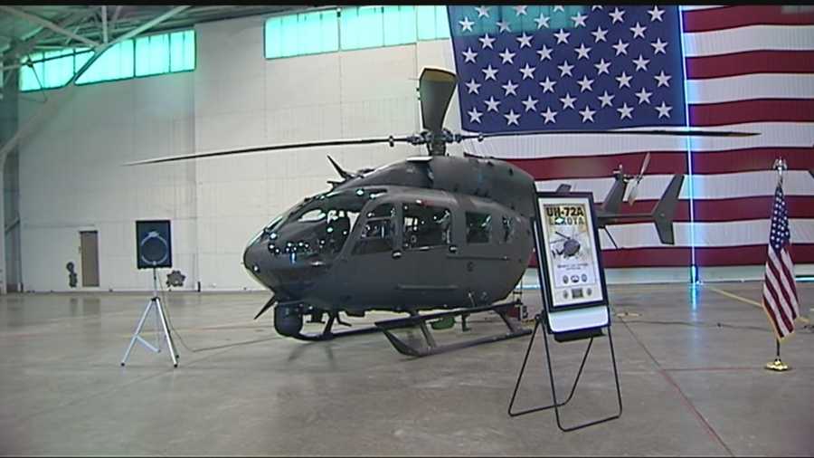 The Oklahoma National Guard has just unveiled its brand new helicopters.
