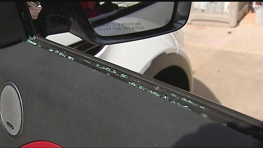 Car burglaries are on the rise while people go to work out, coming back to find busted windows and stolen items.