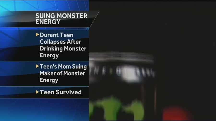 Durant mother claims energy drink is to blame for son's collapse