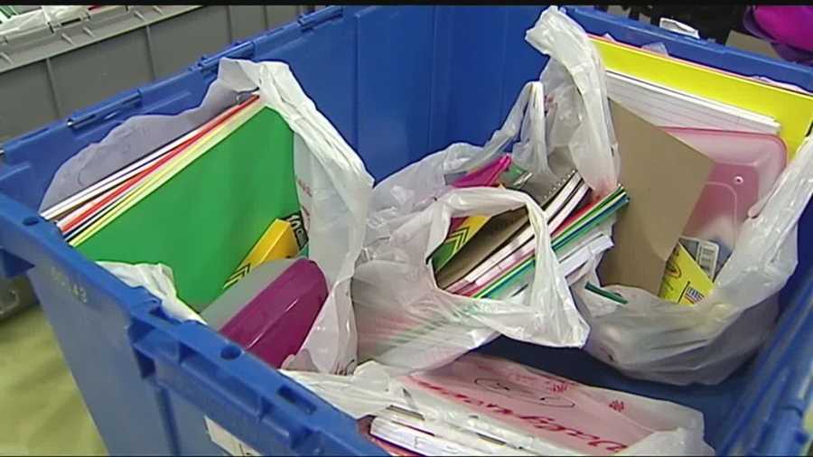 This weekend, kids in the central Oklahoma foster care system received some much needed school supplies before returning to school.