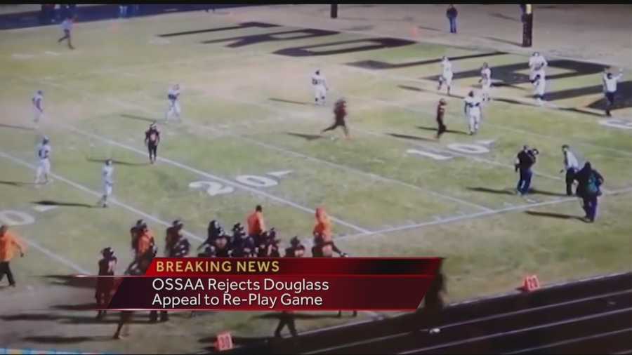 Board officials voted against replaying a 3A state football game between Douglass High School and Locust Grove High School.