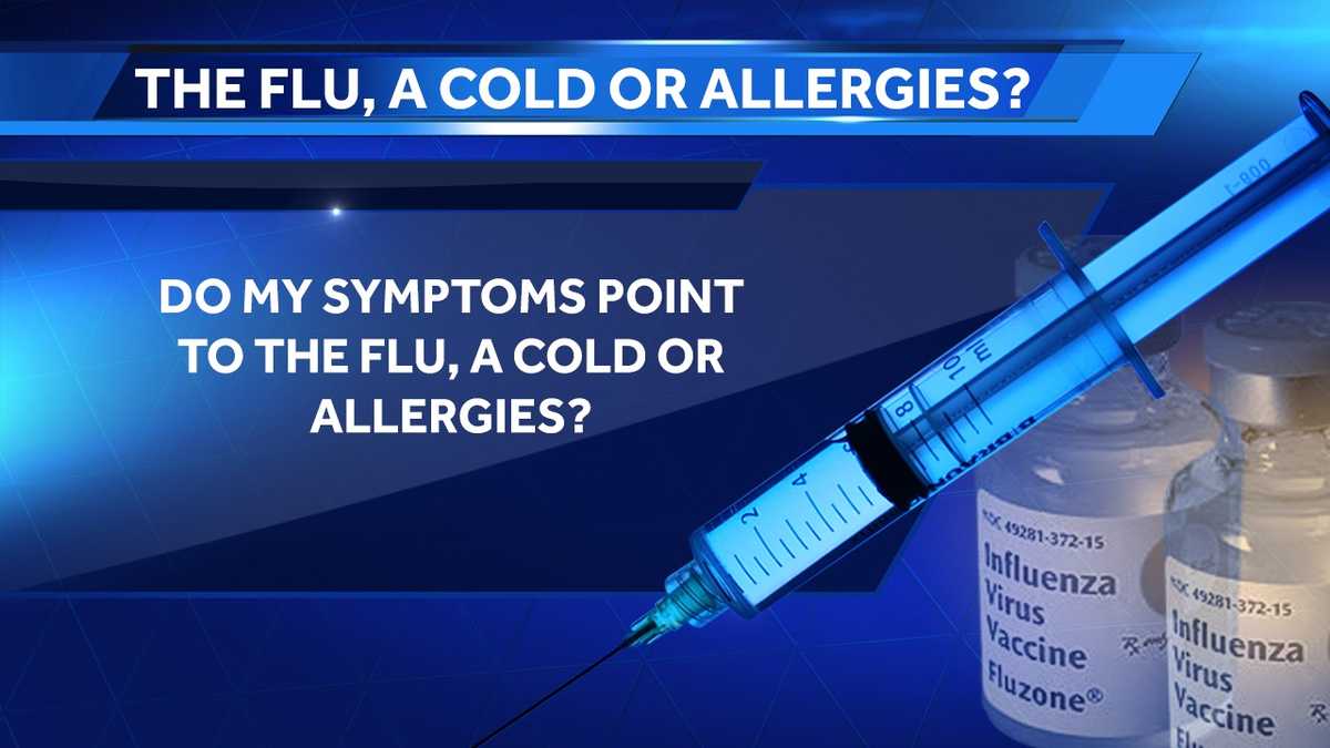 Do you have the flu, a cold or allergies?