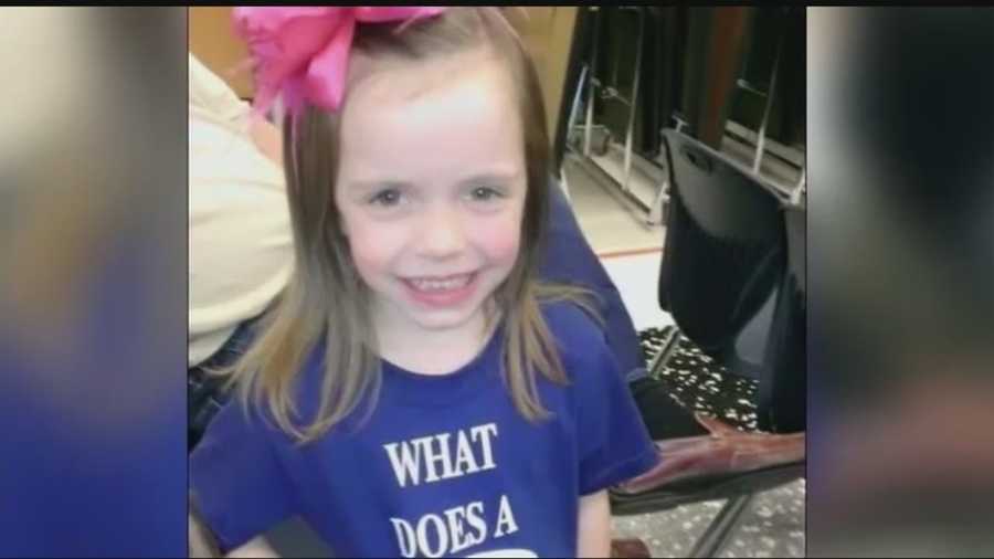 The funeral for 5-year-old Emmy Waddle will be Monday morning in Moore.