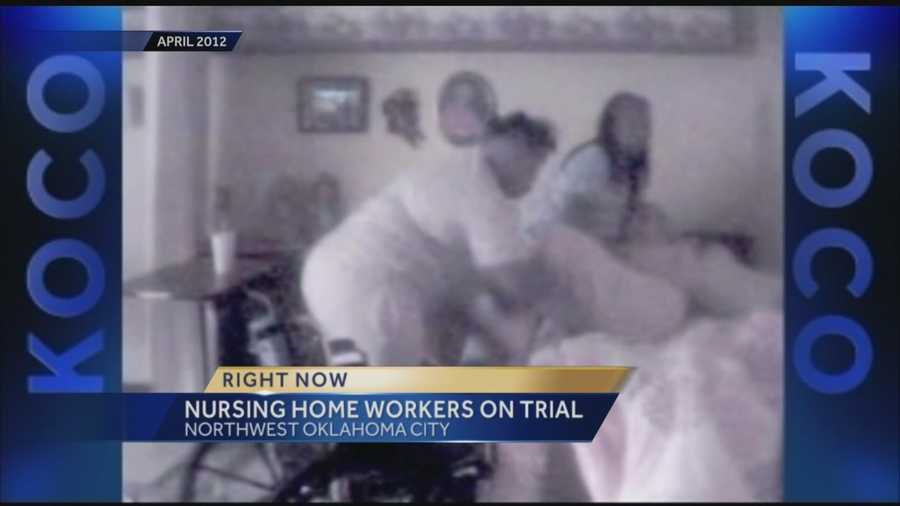 The nursing home workers were accused of abuse of a patient.