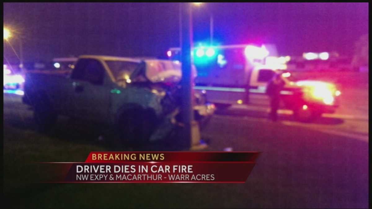 Driver killed in fiery crash