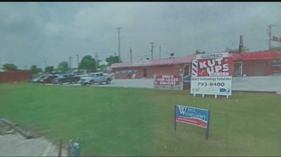 A Moore business affected by the Moore 2013 tornado