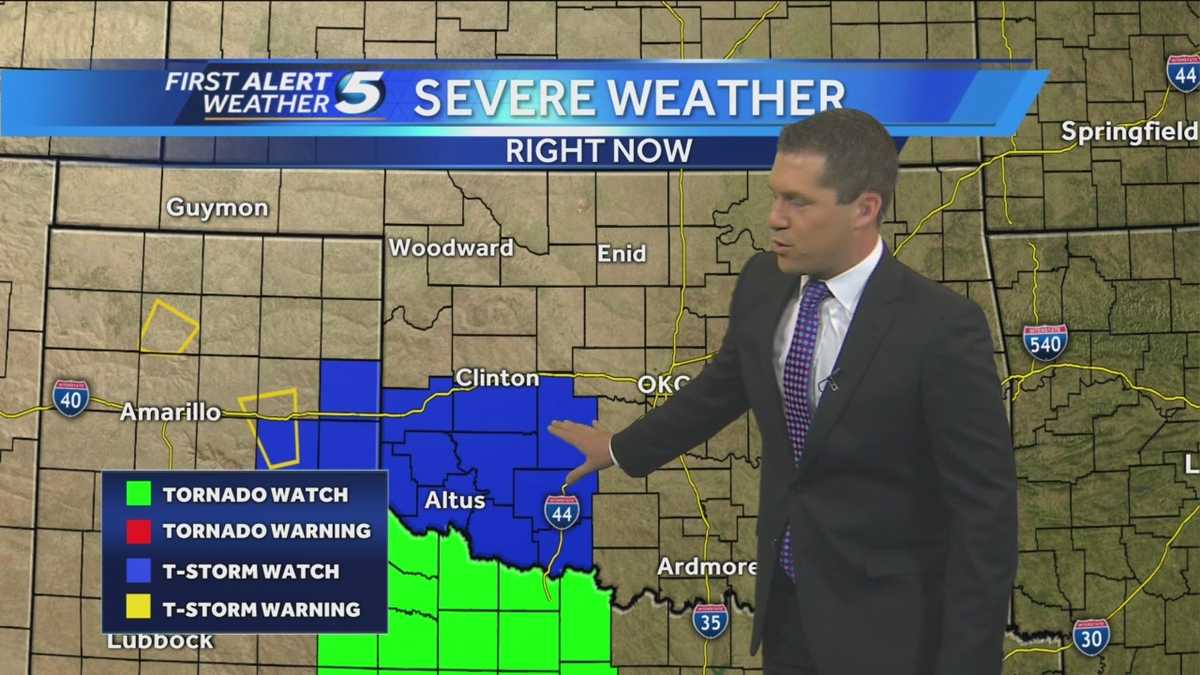 Forecast: Severe weather chances make a return to Oklahoma