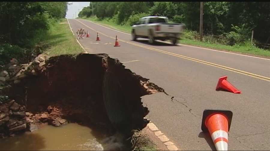 A Logan County commissioner is working to fix damaged roads and said repairs could cost almost $500,000.