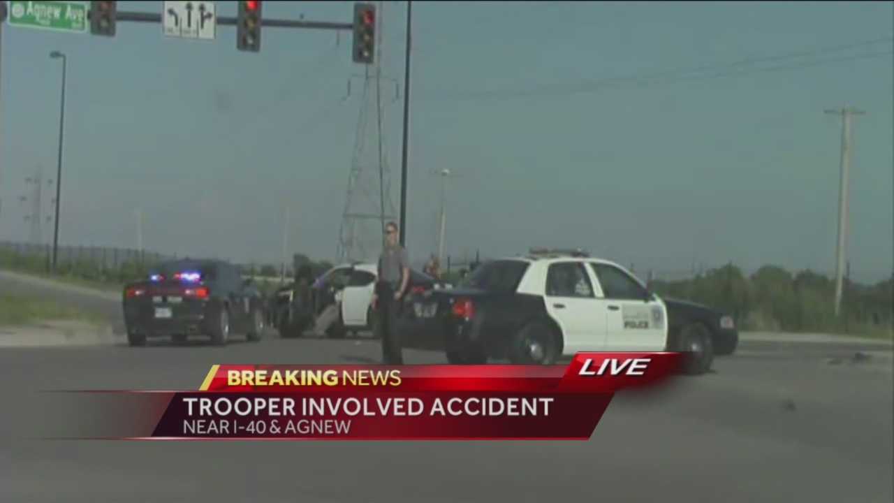 OHP Trooper Involved In Wreck In South Oklahoma City