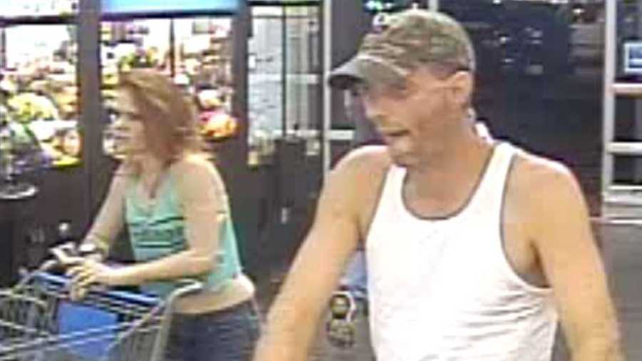 Oklahoma City police are searching for two people who used a stolen credit card to go shopping.