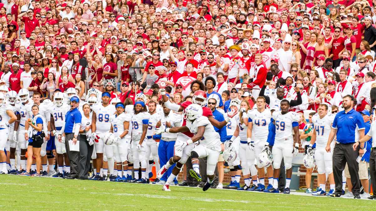 From the sideline OU vs. Tulsa
