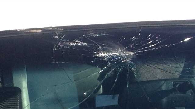 Gallery: Man arrested after throwing rocks at squad car, police say