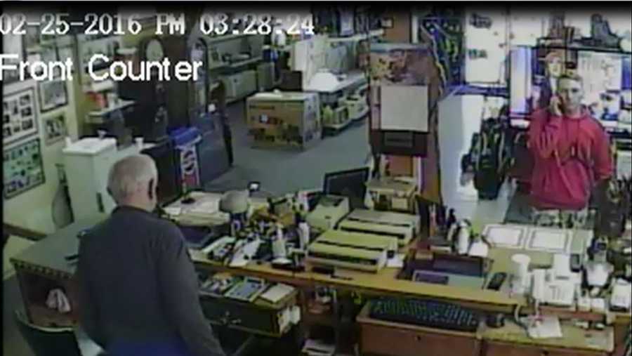 Police search for man caught on camera stealing from metro pawn shop