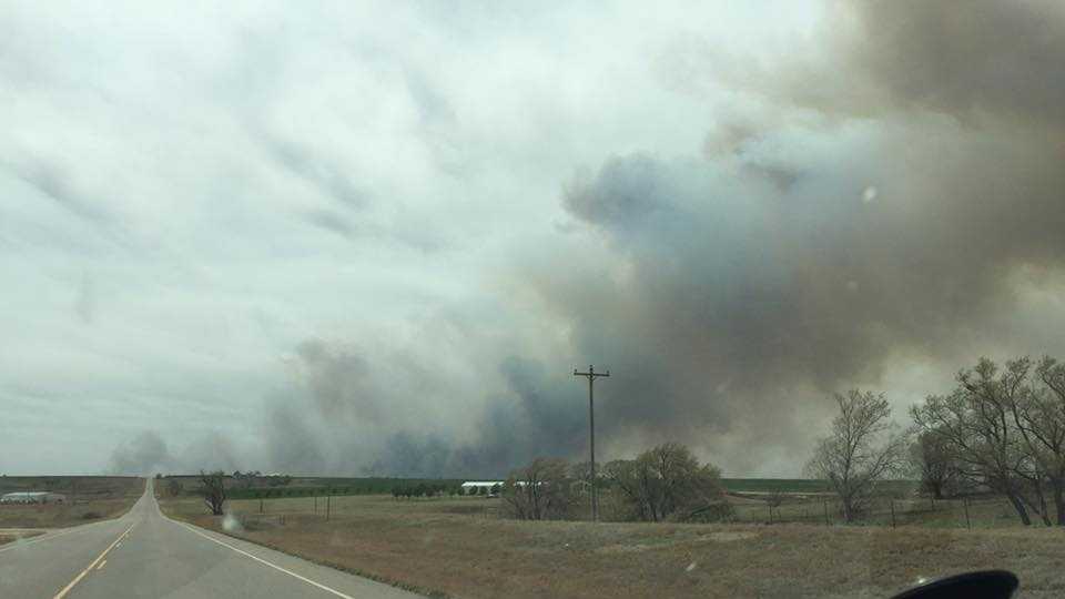 Northwest Oklahoma wildfire caused by arcing power lines