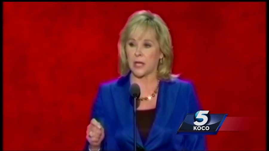 Gov. Mary Fallin has endorsed Donald Trump. She said she supports Trump "100 percent," and that should be happy to consider an offer to be his candidate for vice president.