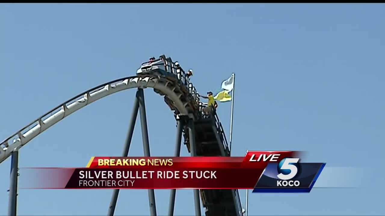 Silver Bullet reopens at Frontier City after getting stuck Wednesday