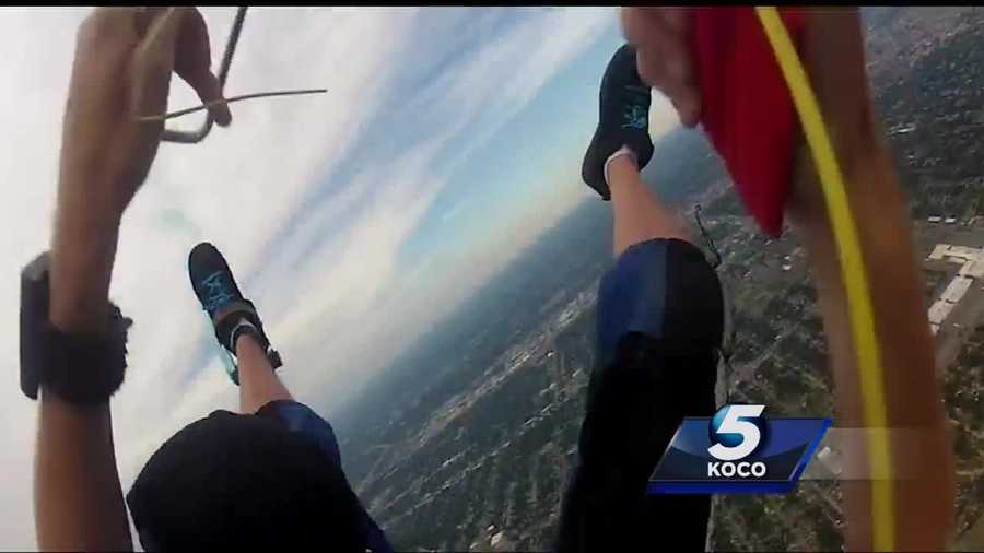 An Oklahoma man’s parachute malfunctioned while he was on the way down. He survived, but terrifying video shows the incident play out. He told his incredible story to KOCO’s Patrina Adger. Contact Daniel Herndon at 918-236-0479 or at Herndonwashere@yahoo.com if you know where he lost skydiving equipment is.