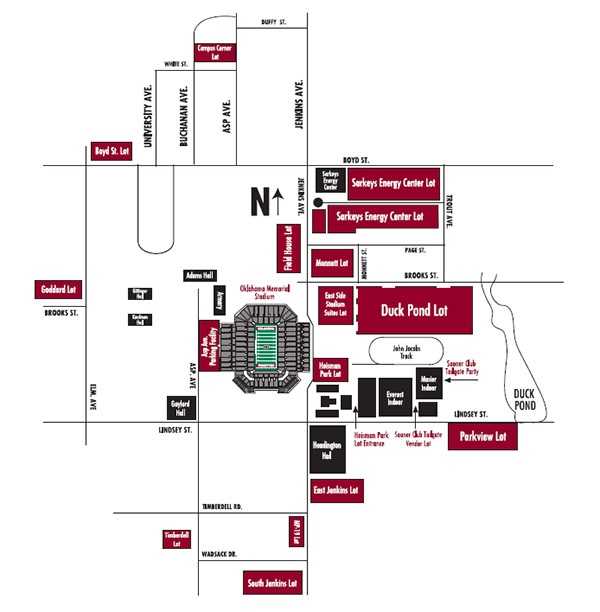 Useful fan information for attending OU football games this season