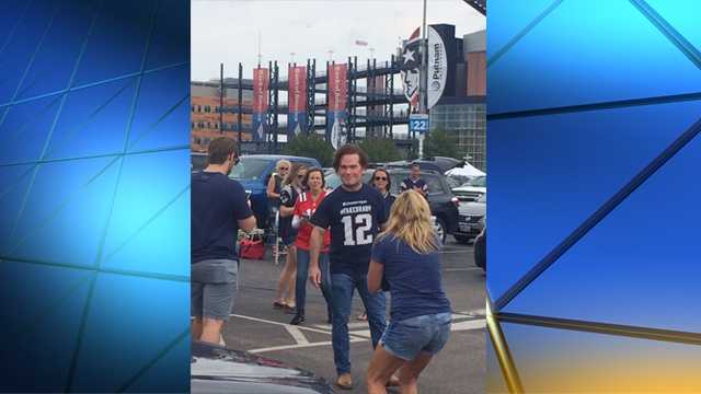 SEE IT: Wes Welker wears creepy Tom Brady mask at Patriots' home opener –  New York Daily News