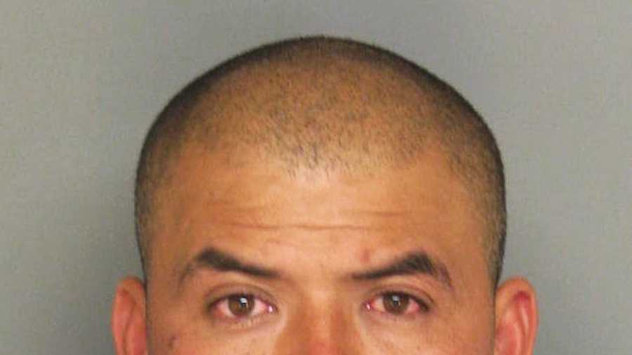 Jesus Gonzalez, 36, of Monterey, was arrested in Wednesday's child sex predator sweep. 