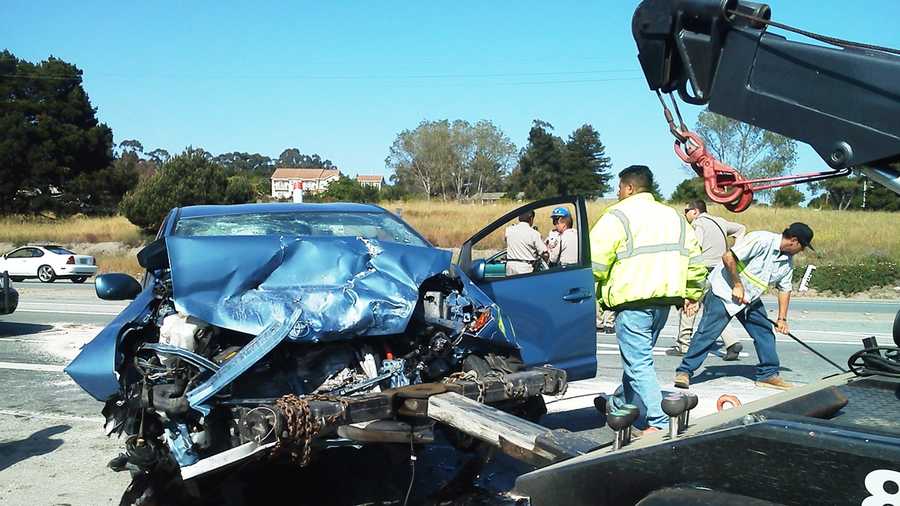 Highway 101 crash  (May 16, 2012)